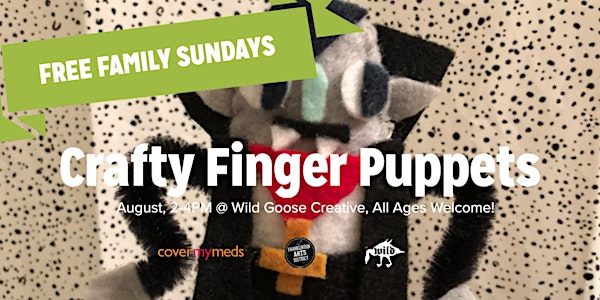 Crafty Finger Puppets at Free Family Sunday