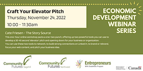 Craft your Elevator Pitch