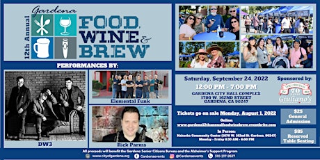 12th Annual Food, Wine and Brew Festival