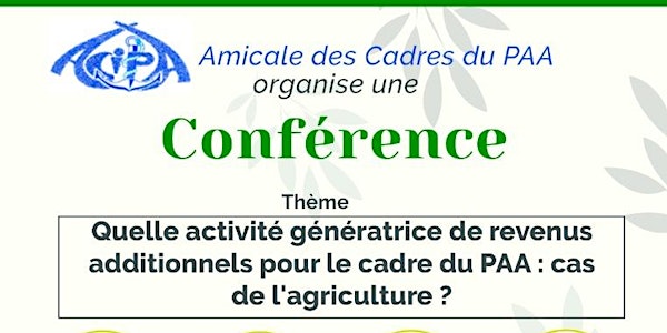 Conférence Agriculture