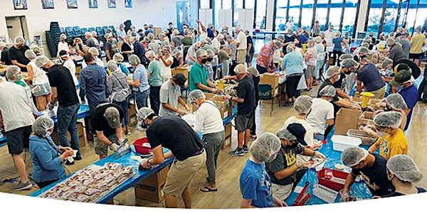 Cathedral of St Ignatius Loyola Food Packing Event