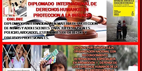 Imagen principal de  DIPLOMADO ONLINE en Derechos Humanos EN PROTECCIÓN A LA INFANCIA 