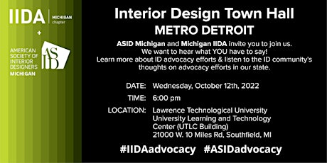 Interior Design Town Hall - Metro Detroit