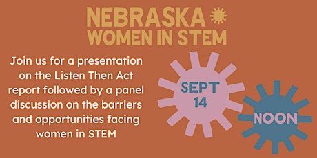 Women in STEM Presentation and Panel Discussion