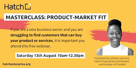 Hatch New Founder: Product-Market Fit