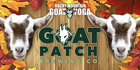 Baby Goat Yoga - October 23rd (GOAT PATCH BREWING CO)