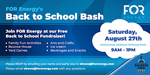FOR Energy's Back to School Bash