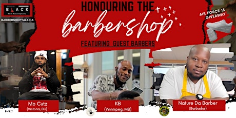 The Barbershop Talk Series :  Honouring the Barbershop