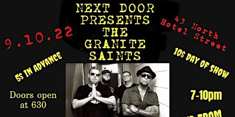 The Granite Saints Live @ Nextdoor