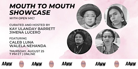 Mouth to Mouth Showcase with Open Mic