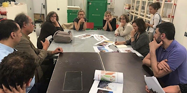 Bespreking kunst op de Schiedamseweg met bewoners en winkeliers