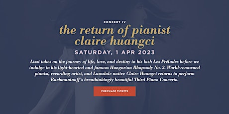 Rachmaninoff & The Return of Pianist Claire Huangci