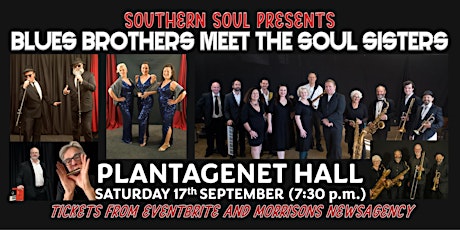 Blues Brothers meet the Soul Sisters - Plantagenet Hall Mt. Barker