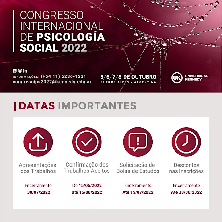 Imagem do evento Congresso Internacional de Psicologia Social 2022