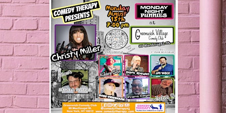 Monday Night Funnies @ Greenwich Village Comedy Club - August 15th primary image