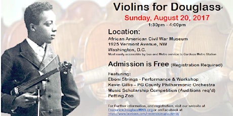 Fourth Annual Violins For Douglass primary image