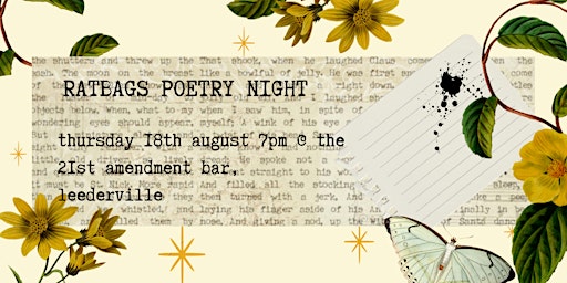 Ratbags Poetry Night