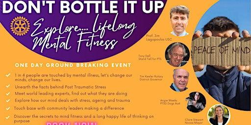 "Don't bottle it up" -  exploring Post Traumatic Stress  & mental fitness
