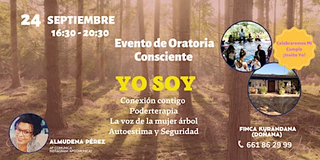 YO SOY - Evento de Crecimiento Personal / Oratoria Consciente