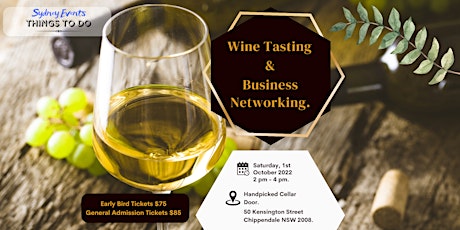Wine Tasting & Business Networking. primary image