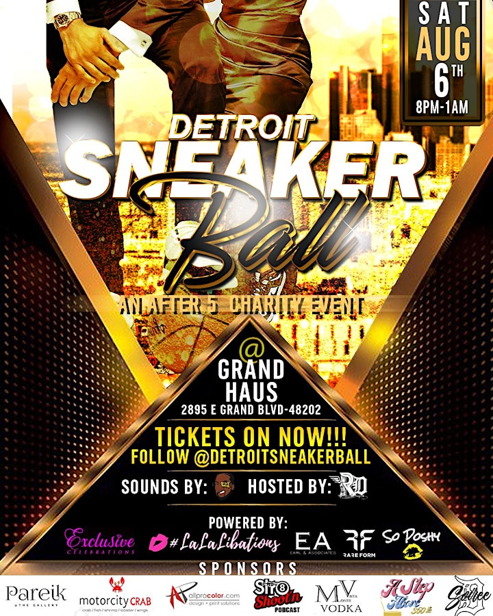 The Detroit Sneaker Ball - Detroit's Premiere Charity  Sneaker Gala image