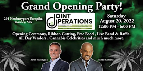 Joint Operations GRAND OPENING with Montel Williams and Kevin Harrington