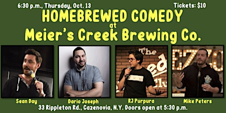 Homebrewed Comedy at Meier's Creek Brewing Company