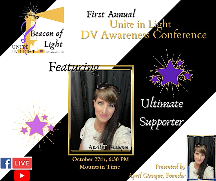Unite in Light! Virtual Conference To Overcome Domestic Violence image