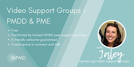 IAPMD Peer Support For PMDD/PME - Jaley's Group