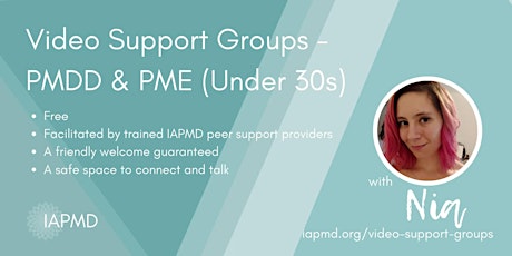 IAPMD Peer Support For PMDD/PME - Nia's Under 30 Group