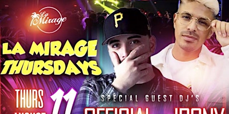 La Mirage Nightclub 18+ | THURSDAY August 11 OFFICIAL x IRONY