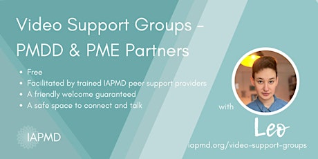 IAPMD Peer Support For Partners (PMDD/PME) - Leo's Group