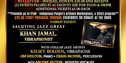 Live Jazz at the Lenni Thursday 8/11/22  Vibraphonist Night.