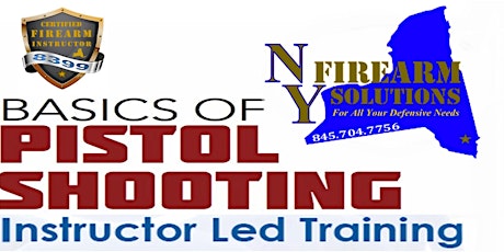 Basic Pistol Safety Course PRIVATE In-Person  0824 primary image
