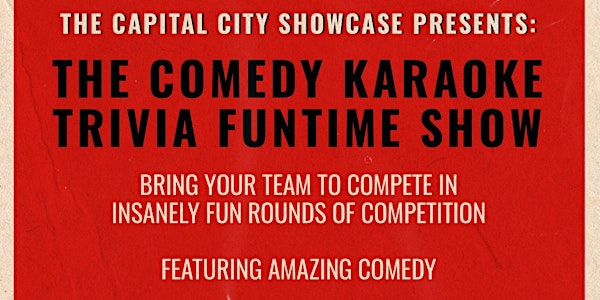 The Comedy Karaoke Trivia Funtime Show with Tommy Sinbazo