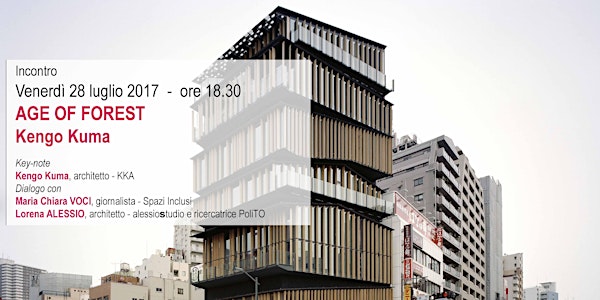 AGE OF FOREST - Kengo Kuma
