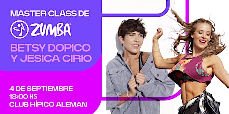 Master Class de Zumba con Betsy Dopico, Jesica Cirio & Team Argentina