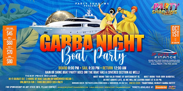 Garba Night in Cruise | Party Shadows