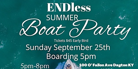 ENDless SUMMER YACHT PARTY