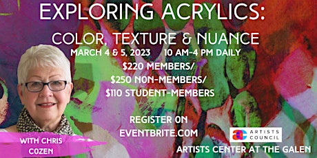 Exploring Acrylics: Color, Texture, and Nuance