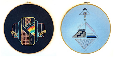 In-Person Introduction to Embroidery: Geometric with Laura Tandeske