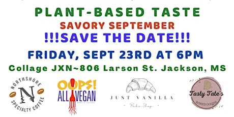 Imagem principal do evento Plant-Based Taste - Savory September