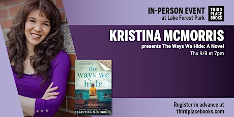 Kristina McMorris presents 'The Ways We Hide: A Novel'