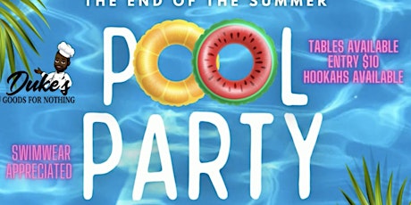 The End of Summer Pool Party