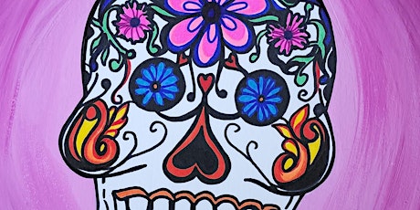 Day of the Dead "Skull painting"