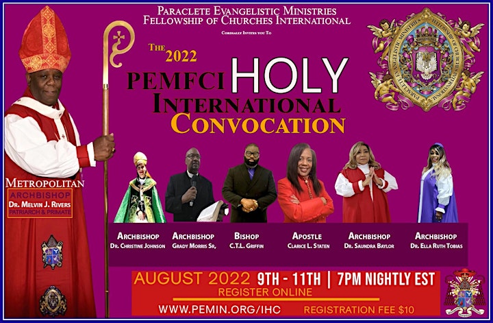 The 2022 PEMFCI International Holy Convocation image