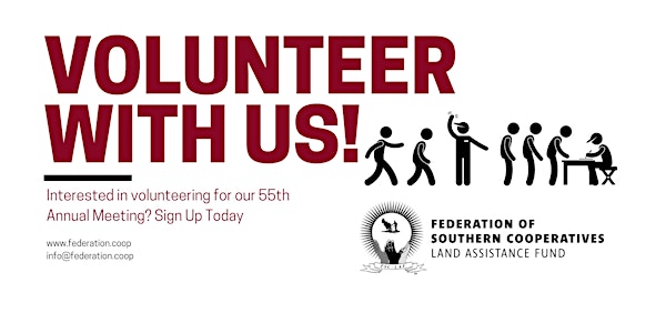 Federation Annual Meeting Volunteer