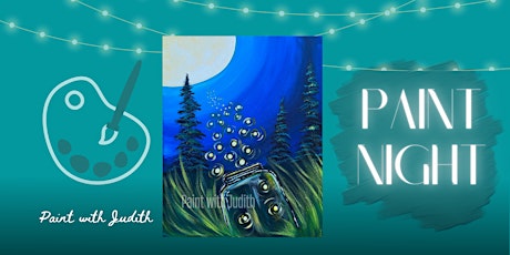 Paint Night in Rockland - Fireflies at G.A.B.'s