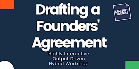 Drafting a Founders' Agreement