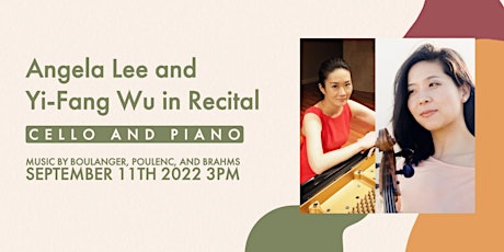 Angela Lee and Yi-Fang Wu in Recital